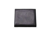 Load image into Gallery viewer, CHANEL シャネル 3つ折り財布 カメリア コンパクト 13番台 型番なし レザー シルバー金具 ブラック 美品 中古 65828