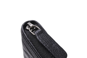 極美品 CHANEL シャネル コインケース 財布 ボーイ ラウンドファスナー キャビアスキン A80602 シルバー金具 ブラック 美品 中古 65829