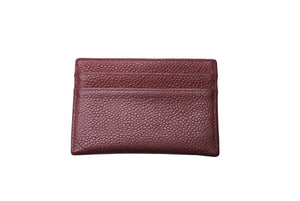 CHANEL シャネル カードケース パスケース ココマーク 6番台 キャビアスキン A48655 レッド 美品 中古 65830