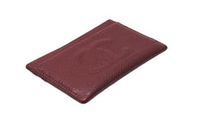 Load image into Gallery viewer, CHANEL シャネル カードケース パスケース ココマーク 6番台 キャビアスキン A48655 レッド 美品 中古 65830