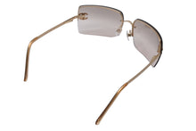 Load image into Gallery viewer, 極美品 CHANEL シャネル サングラス ココマーク ラインストーン 4092-B ゴールド金具 サイズ 62□15 120 中古 65839