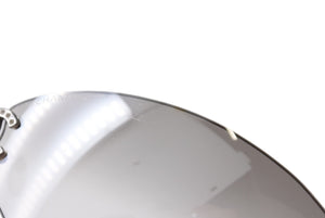 CHANEL シャネル サングラス ココマーク ラインストーン 4049-B グラデーション シルバー金具 グレー 美品 中古 65840