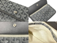 画像をギャラリービューアに読み込む, 新品未使用 GOYARD ゴヤール トートバッグ SAINTLOUIS PM VERT サンルイGM PVCコーティングキャンバス グレー 中古 65682