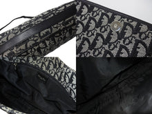 Load image into Gallery viewer, Christian Dior クリスチャンディオール ショルダーバッグ トロッター柄 キャンバス ブラック BO L 1014 美品 中古 65862
