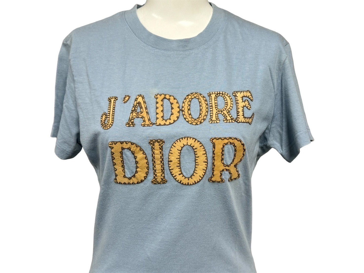 美品　Dior フリルノースリーブポロシャツ F36 綿　ディオール　エレガント Christian Dior クリスチャンディオール タンクトップ