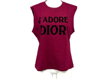 画像をギャラリービューアに読み込む, 極美品 Christian Dior クリスチャンディオール タンクトップ J&#39;ADORE ジャドール 1H12055300 サイズ44 バーガンディ 中古 65897