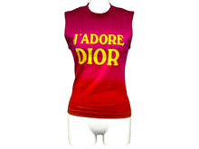 Load image into Gallery viewer, 新品未使用 Christian Dior クリスチャンディオール タンクトップ J&#39;ADORE ジャドール 2H12155301 サイズ38 ピンク オレンジ 中古 65899