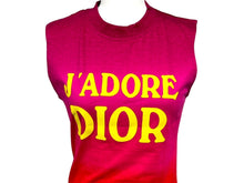 Load image into Gallery viewer, 新品未使用 Christian Dior クリスチャンディオール タンクトップ J&#39;ADORE ジャドール 2H12155301 サイズ38 ピンク オレンジ 中古 65899