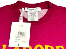 Load image into Gallery viewer, 新品未使用 Christian Dior クリスチャンディオール タンクトップ J&#39;ADORE ジャドール 2H12155301 サイズ38 ピンク オレンジ 中古 65899