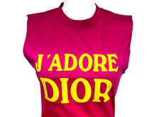 Load image into Gallery viewer, 新品未使用 Christian Dior クリスチャンディオール タンクトップ J&#39;ADORE ジャドール 2H12155301 サイズ38 ピンク オレンジ 中古 65900