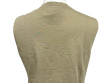 画像をギャラリービューアに読み込む, Christian Dior クリスチャンディオール タンクトップ 3P16155302 サイズ38 デニムロゴ プリント カーキ コットン 美品 中古 65902