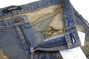未使用 UNDERCOVER アンダーカバー 85 デニムパンツ UC2B9503 ARTS&amp;CRAFTS サイズ3 復刻 コンプレックスコン インディゴ 中古 65904 