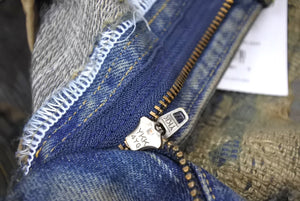 未使用 UNDERCOVER アンダーカバー 85 デニムパンツ UC2B9503 ARTS&amp;CRAFTS サイズ3 復刻 コンプレックスコン インディゴ 中古 65904 