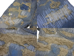 未使用 UNDERCOVER アンダーカバー 85 デニムパンツ UC2B9503 ARTS&amp;CRAFTS サイズ3 復刻 コンプレックスコン インディゴ 中古 65904 