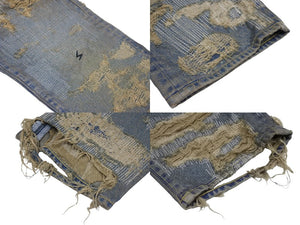 未使用 UNDERCOVER アンダーカバー 85 デニムパンツ UC2B9503 ARTS&amp;CRAFTS サイズ3 復刻 コンプレックスコン インディゴ 中古 65904 