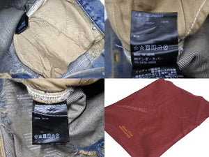 未使用 UNDERCOVER アンダーカバー 85 デニムパンツ UC2B9503 ARTS&amp;CRAFTS サイズ3 復刻 コンプレックスコン インディゴ 中古 65904 