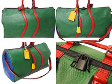Load image into Gallery viewer, 極美品 LOUIS VUITTON ルイヴィトン キーポル バンドリエール50 ウェイビー ボストンバッグ エピレザー マルチカラー M55571 中古 65908