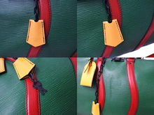 Load image into Gallery viewer, 極美品 LOUIS VUITTON ルイヴィトン キーポル バンドリエール50 ウェイビー ボストンバッグ エピレザー マルチカラー M55571 中古 65908