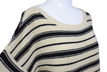 画像をギャラリービューアに読み込む, 極美品 Christian Dior クリスチャンディオール ニット 2020SS グラデーションボーダー ベージュ カシミヤ サイズ38 024S40TM028 中古 65918