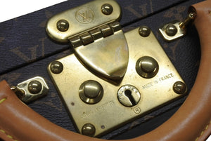 極美品 ルイ・ヴィトン ルイ・ヴィトン ボワット ビジュー ジュエリーケース トランクケース M47120 モノグラムペイント 中古 4b006592 