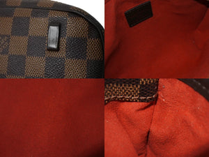 LOUIS VUITTON ルイヴィトン ポシェット イパネマ N51296 PVCコーティングキャンバス ブラウン ゴールド 美品 中古 65921