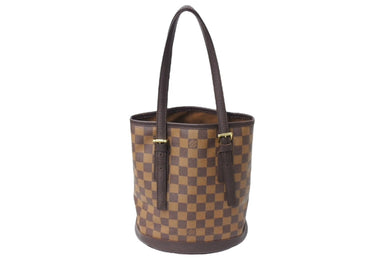 LOUIS VUITTON ルイヴィトン ハンドバッグ マレ M42240 ダミエ ブラウン 美品 中古 65922