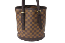 画像をギャラリービューアに読み込む, LOUIS VUITTON ルイヴィトン ハンドバッグ マレ M42240 ダミエ ブラウン 美品 中古 65922