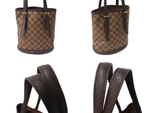 画像をギャラリービューアに読み込む, LOUIS VUITTON ルイヴィトン ハンドバッグ マレ M42240 ダミエ ブラウン 美品 中古 65922