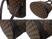 画像をギャラリービューアに読み込む, LOUIS VUITTON ルイヴィトン ハンドバッグ マレ M42240 ダミエ ブラウン 美品 中古 65922