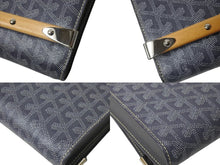 画像をギャラリービューアに読み込む, 極美品 GOYARD ゴヤール モンテカルロPM ショルダーバッグ クラッチバッグ グレー シルバー金具 中古 65923