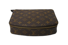 画像をギャラリービューアに読み込む, LOUISVUITTON ルイヴィトン モノグラム ポッシュ モンテカルロ アクセサリーケース M47350 ブラウン 美品 中古 65933