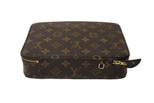 画像をギャラリービューアに読み込む, LOUISVUITTON ルイヴィトン モノグラム ポッシュ モンテカルロ アクセサリーケース M47350 ブラウン 美品 中古 65933
