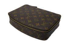 画像をギャラリービューアに読み込む, LOUISVUITTON ルイヴィトン モノグラム ポッシュ モンテカルロ アクセサリーケース M47350 ブラウン 美品 中古 65933