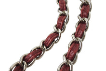 Load image into Gallery viewer, CHANEL シャネル チェーンショルダーバッグ ココマーク 14番台 フランス製 キャビアスキン レッド シルバー金具 良品 中古 65937