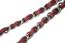 Load image into Gallery viewer, CHANEL シャネル チェーンショルダーバッグ ココマーク 14番台 フランス製 キャビアスキン レッド シルバー金具 良品 中古 65937