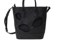 画像をギャラリービューアに読み込む, 新品同様 LOUIS VUITTON COMME des GARCONS ルイヴィトン ウィズホールズPM ハンドバッグ M45887 モノグラム アンプラント 中古 65941