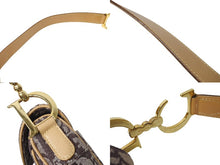 画像をギャラリービューアに読み込む, Christian Dior クリスチャンディオール ワンショルダーバッグ トロッター ダブルサドル ブラウン RU 0013 美品 中古 65942