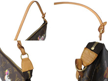 Load image into Gallery viewer, 極美品 LOUIS VUITTON ルイヴィトン ハンドバッグ ポシェット アクセソワール 村上隆 M51981 パンダ モノグラム ゴールド金具 中古 65947