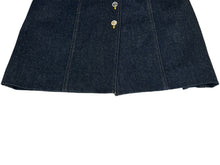 Load image into Gallery viewer, CHANEL シャネル デニムワンピース フランス製 サイズ38 ひざ丈 極美品 中古 65952