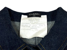 Load image into Gallery viewer, CHANEL シャネル デニムワンピース フランス製 サイズ38 ひざ丈 極美品 中古 65952