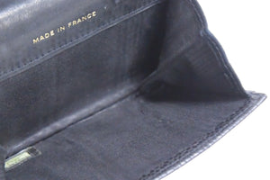 CHANEL シャネル コインケース 小銭入れ 8番台 ココマーク キャビアスキン ブラック フランス製 美品 中古 65953