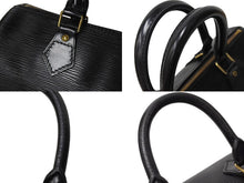 画像をギャラリービューアに読み込む, LOUIS VUITTON ルイヴィトン ハンドバッグ エピレザー スピーディ25 M59032 ブラック 美品 中古 65961