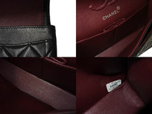 Load image into Gallery viewer, 極美品 CHANEL シャネル チェーンショルダーバッグ マトラッセ23 Wフラップラップ ラムスキン ブラックシルバー 5番台 中古 65965