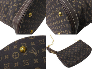 LouisVuitton ルイヴィトン バケットPM ショルダーバッグ モノグラム ミニラン M95226 FL1006 ブラウン ゴールド 美品 中古 65969