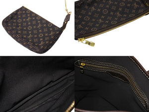 LouisVuitton ルイヴィトン バケットPM ショルダーバッグ モノグラム ミニラン M95226 FL1006 ブラウン ゴールド 美品 中古 65969