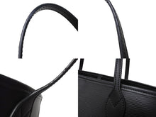 画像をギャラリービューアに読み込む, LouisVuitton ルイヴィトン エピ ネヴァーフルMM トートバッグ M40932 UB4105 スペイン製 ブラック ゴールド金具 美品 中古 65994