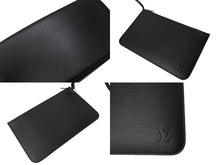 画像をギャラリービューアに読み込む, LouisVuitton ルイヴィトン エピ ネヴァーフルMM トートバッグ M40932 UB4105 スペイン製 ブラック ゴールド金具 美品 中古 65994