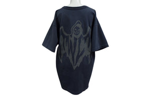WARREN LOTAS ウォーレンロータス Bat Reaper バットリーパー 半袖Tシャツ ネイビー ハロウィーン コットン 美品 中古 4b000660