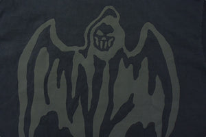 WARREN LOTAS ウォーレンロータス Bat Reaper バットリーパー 半袖Tシャツ ネイビー ハロウィーン コットン 美品 中古 4b000660
