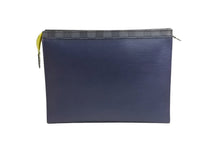 画像をギャラリービューアに読み込む, 極美品 LOUIS VUITTON ルイヴィトン クラッチバッグ ポシェット ヴォワヤージュ M67899 ブラック ネイビー 中古品 66000